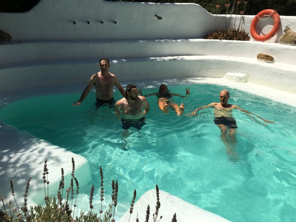 Montes de Malaga Hotel Humaina swimming pool