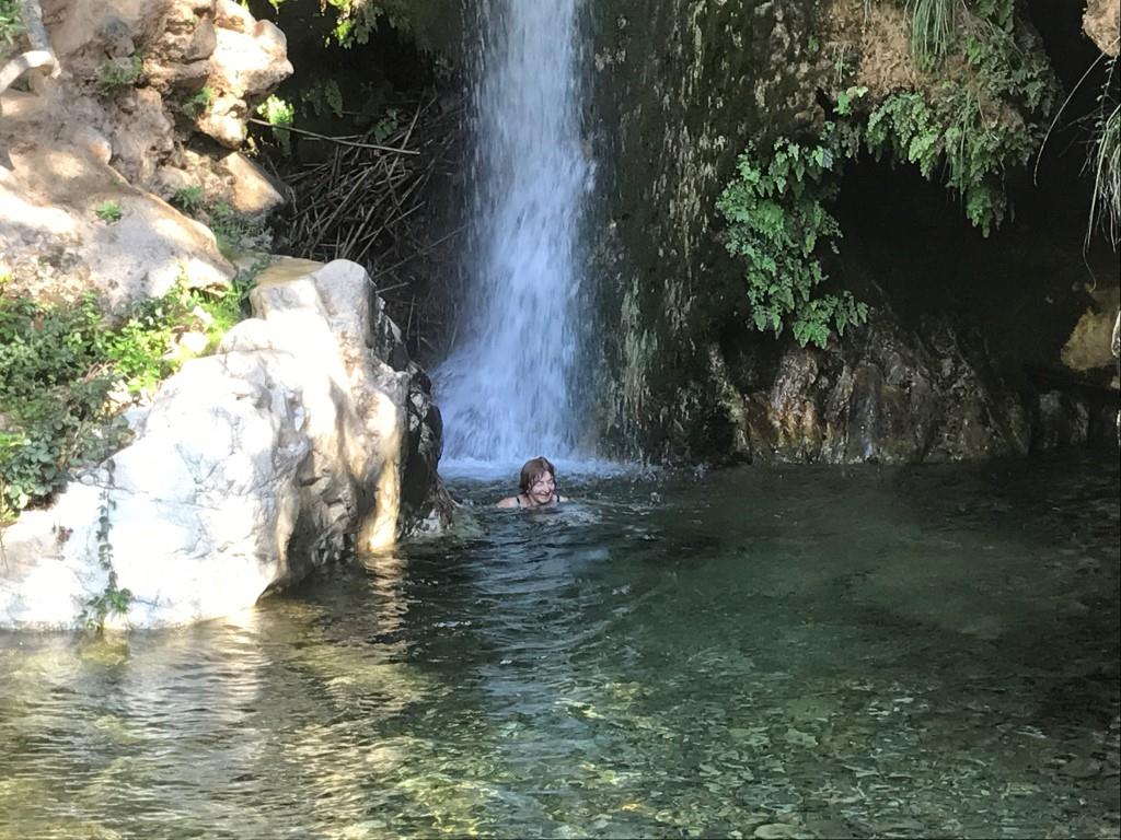 Barranco Blanco waterfall